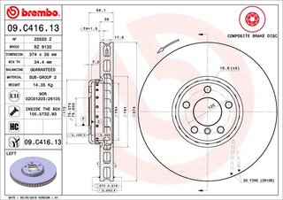 Brembo 09.C416.13