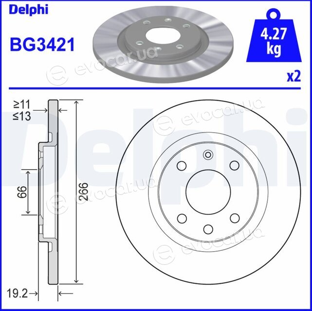 Delphi BG3421