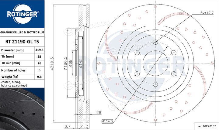 Rotinger RT 21190-GL T5
