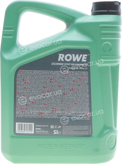 Rowe 4920068-0050-99