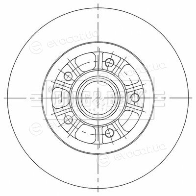 Borg & Beck BBD6117S
