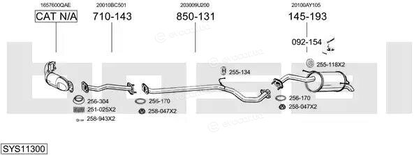 Bosal SYS11300