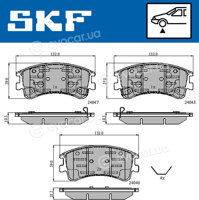 SKF VKBP 80421 A