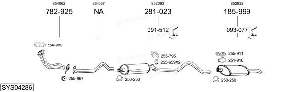 Bosal SYS04286