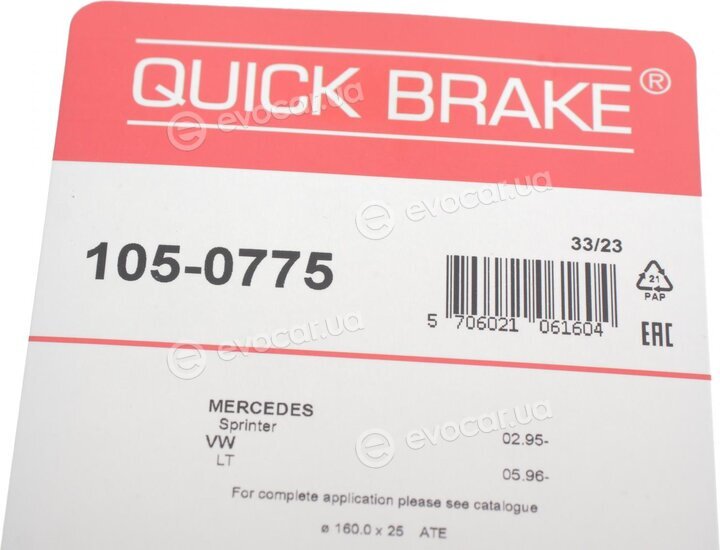 Kawe / Quick Brake 105-0775