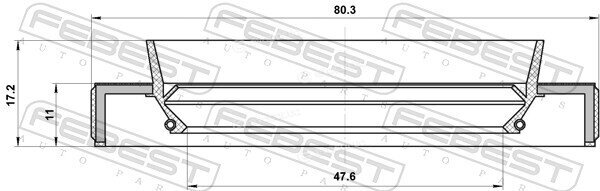 Febest 95HBY-49801117L