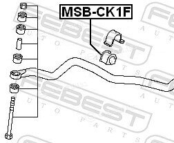 Febest MSB-CK1F