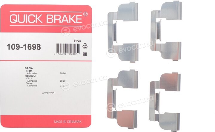 Kawe / Quick Brake 109-1698