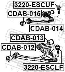 Febest CDAB-012