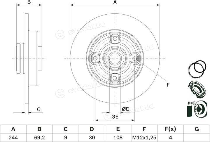 Bosch 0 986 479 F74