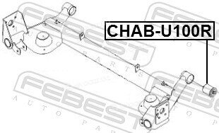 Febest CHAB-U100R