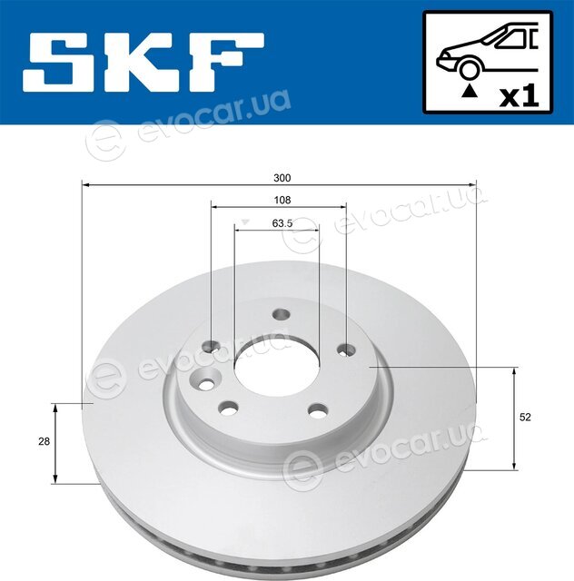 SKF VKBD 80283 V1