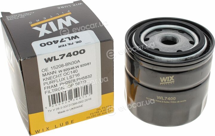 WIX WL7400