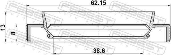 Febest 95HBY-40620813C