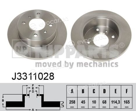 Nipparts J3311028