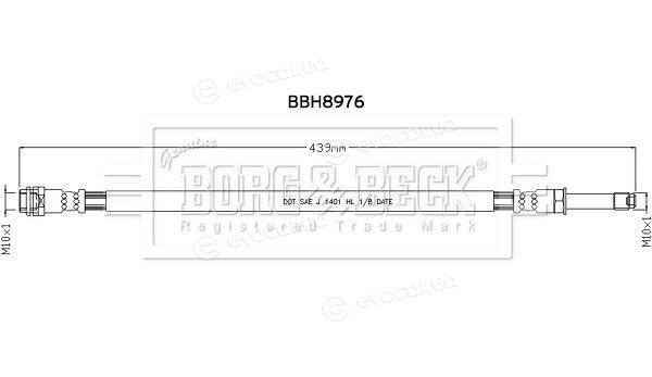 Borg & Beck BBH8976