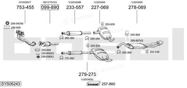 Bosal SYS06243