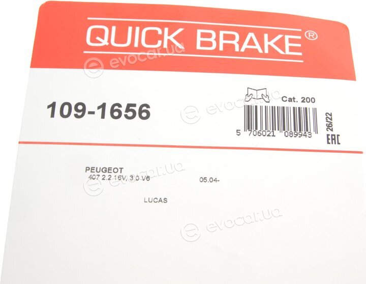 Kawe / Quick Brake 109-1656