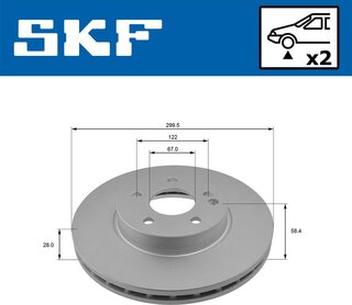 SKF VKBD 80052 V2