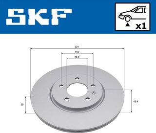 SKF VKBD 81394 V1