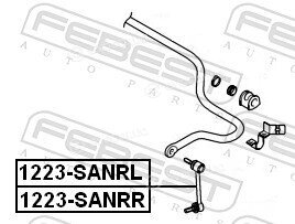 Febest 1223-SANRL