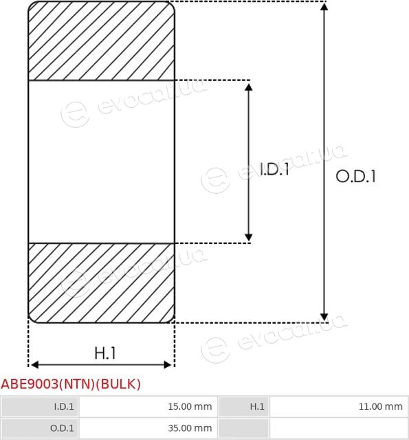 AS ABE9003(NTN)(BULK)