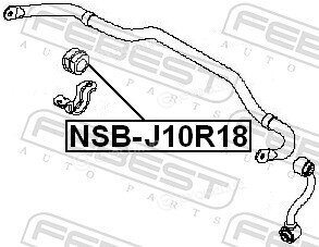 Febest NSB-J10R18