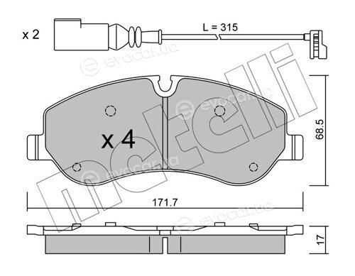 Metelli 22-0990-0