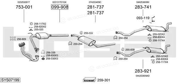 Bosal SYS07199