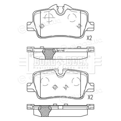 Borg & Beck BBP2842
