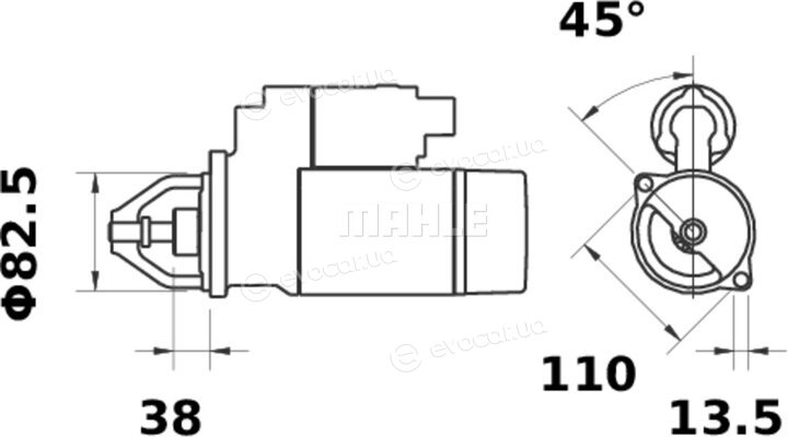 Mahle AZF4365