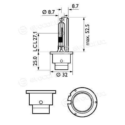 Philips 85126WHV2C1