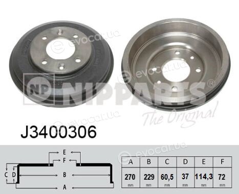 Nipparts J3400306