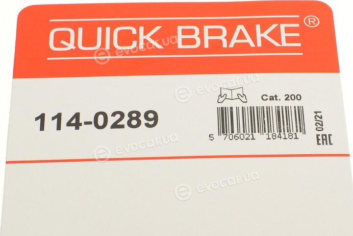 Kawe / Quick Brake 114-0289