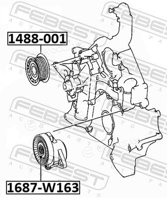 Febest 1687-W163
