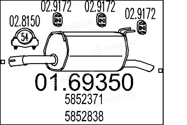 MTS 01.69350