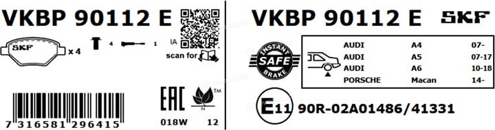 SKF VKBP 90112 E