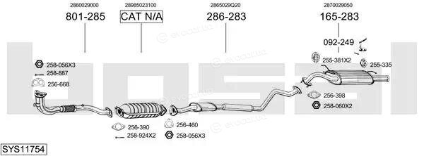 Bosal SYS11754