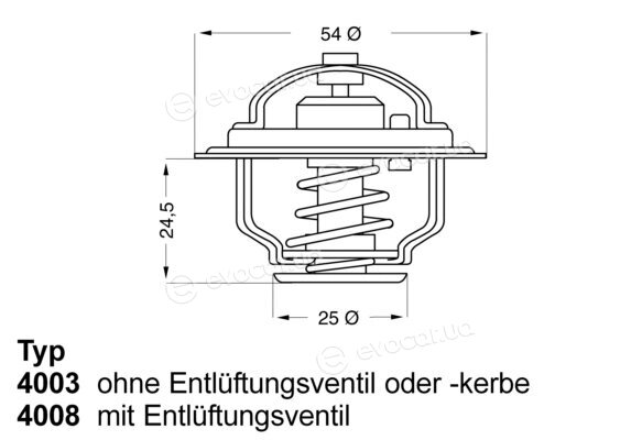 Wahler / BorgWarner 4008.79D