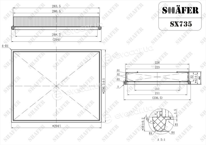 Shafer SX735