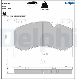 Delphi LP3821