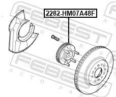 Febest 2282-HM07A48F