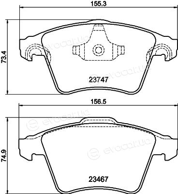 Hella Pagid 8DB 355 013-821