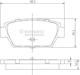 Nipparts J3615000