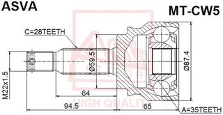 Asva MT-CW5