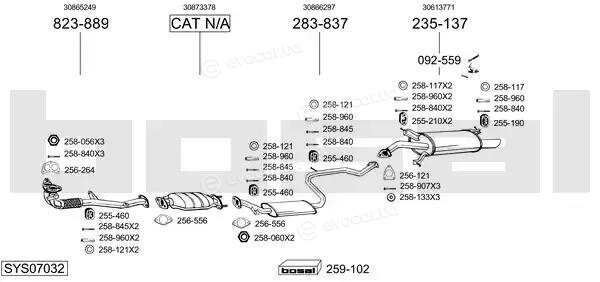 Bosal SYS07032