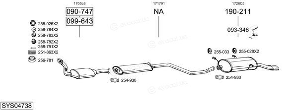 Bosal SYS04738