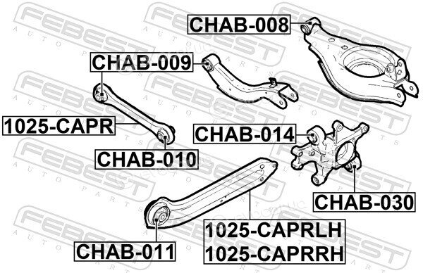 Febest CHAB-030