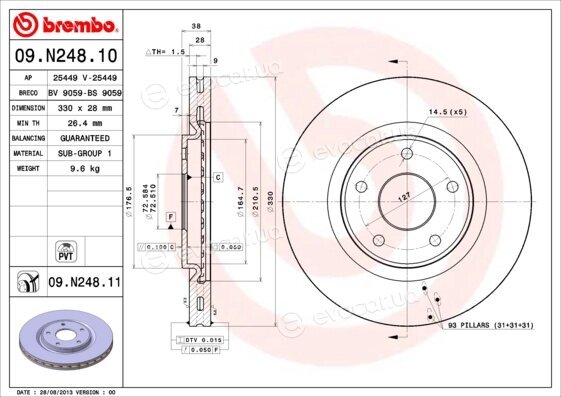 Brembo 09.N248.11