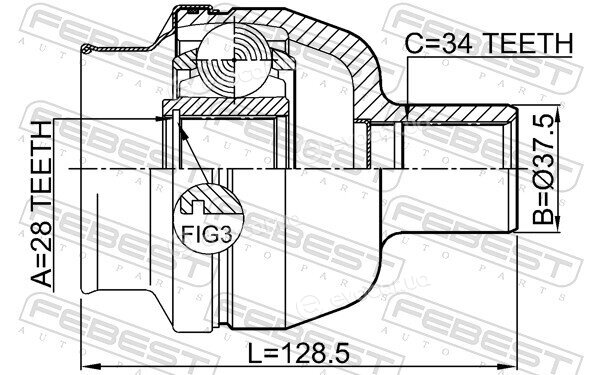 Febest 1811-Z19DRH